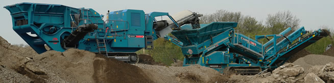 POWERSCREEN移動(dòng)式破碎站