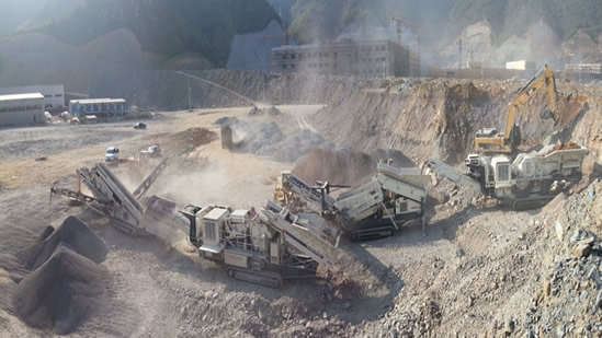 移動(dòng)式破碎篩分設(shè)備