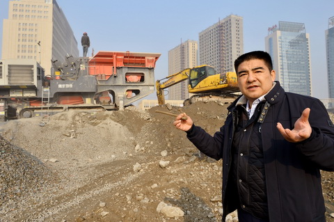 建筑垃圾移動破碎站實現(xiàn)廢棄建筑垃圾資源再利用