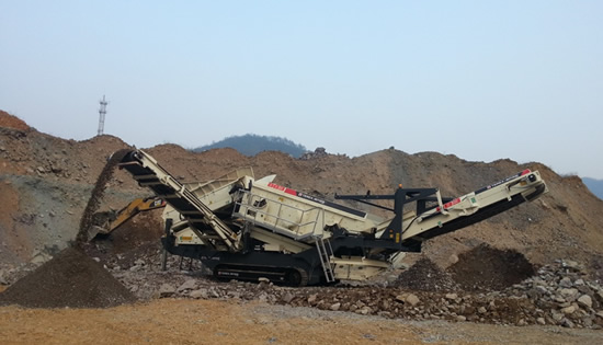 特雷克斯南方路機(jī)移動(dòng)式破碎生產(chǎn)線(xiàn)亮相浙江