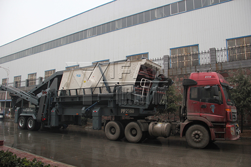 pp2160 移動(dòng)篩分站 