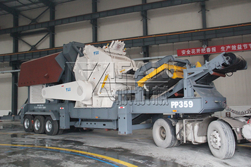PP359 移動(dòng)反擊式破碎站 