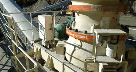 美卓諾德伯格GP系列圓錐破碎機(jī)