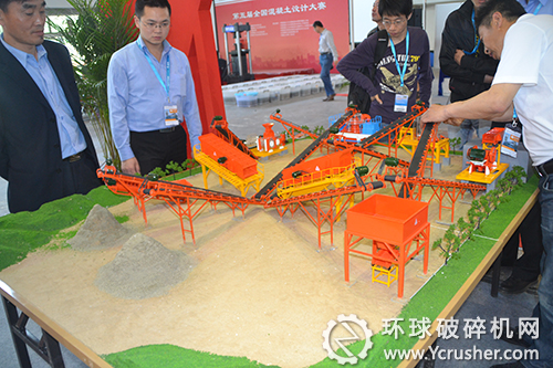 成都大宏立砂石生產(chǎn)線模型