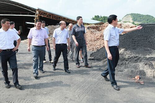 洪關(guān)良副區(qū)長(zhǎng)帶隊(duì)赴永康、黃巖考察建筑垃圾處置工作