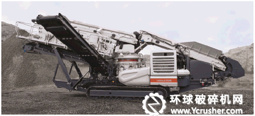 Lokotrack® LT220D移動(dòng)式組合破碎篩分站