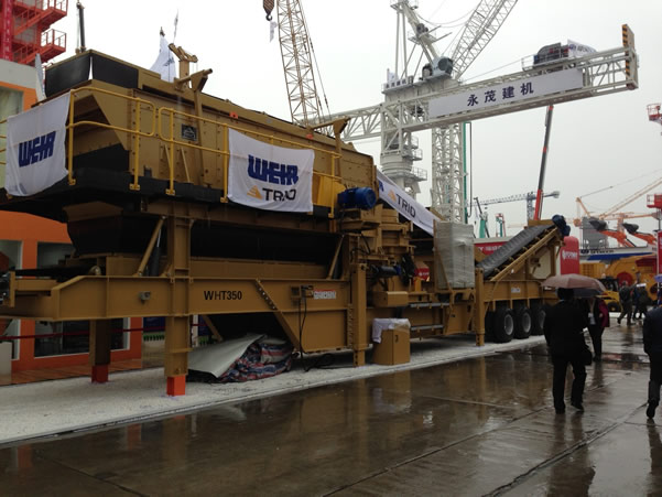 WEIR-TRIO移動破碎站亮相2014上海寶馬展