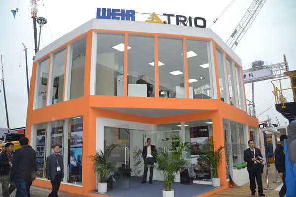 WEIR-TRIO移動破碎站亮相2014上海寶馬展