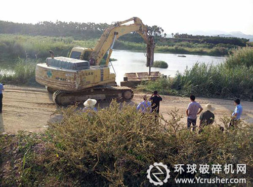 圖為執法現場