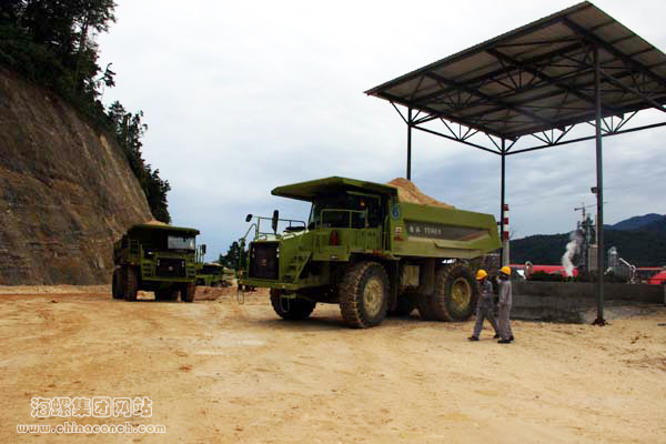 海螺西巴項(xiàng)目一期3200t/d熟料生產(chǎn)線石灰石順利下山