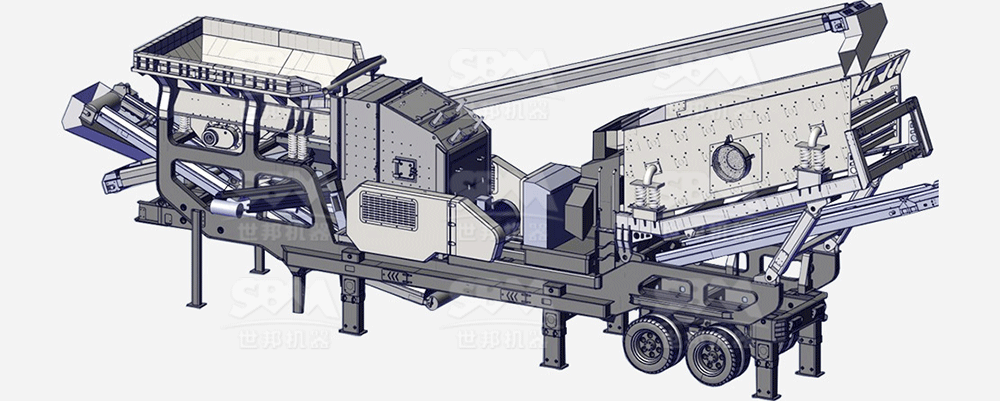 世邦三組合移動破碎站奔赴浙江 滿足當?shù)馗咂焚|建筑骨料需求