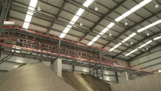 V7制砂生產(chǎn)線成品砂