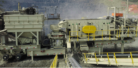 美卓的移動式破碎解決方案