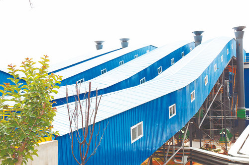 河南孟電水泥集團(tuán)骨料生產(chǎn)線