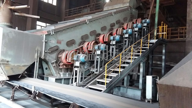 致力節(jié)能環(huán)保 鋼企親睞威猛復頻篩