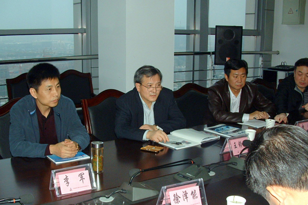 國家安監總局監管一司司長王鈴丁接收匯報工作