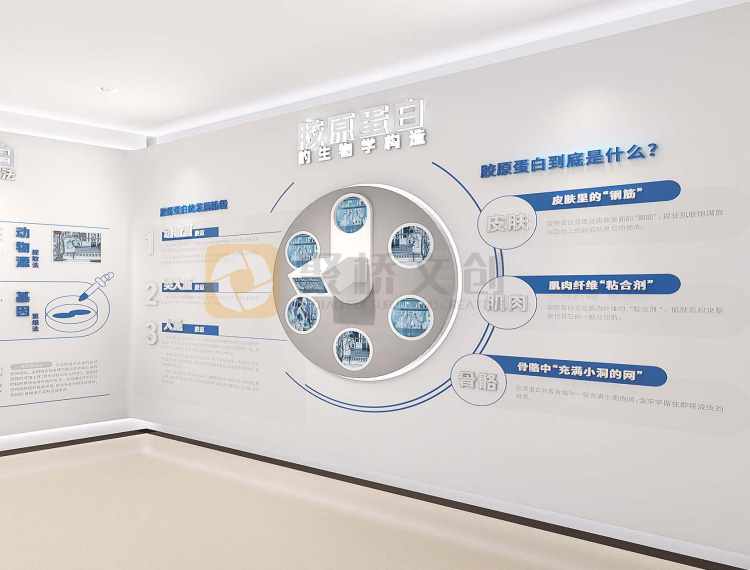 生物醫藥公司企業展廳設計效果圖.jpg