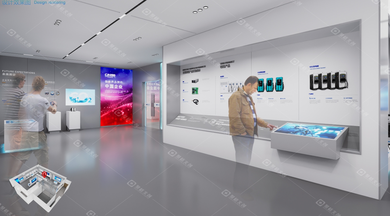 企業品牌展廳設計 企業品牌展廳設計